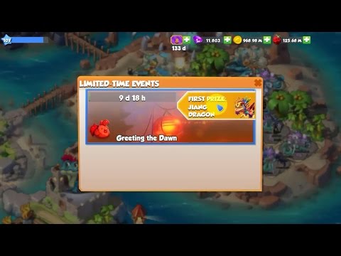 #DML Greeting the Dawn Event - Dragon Mania Legends