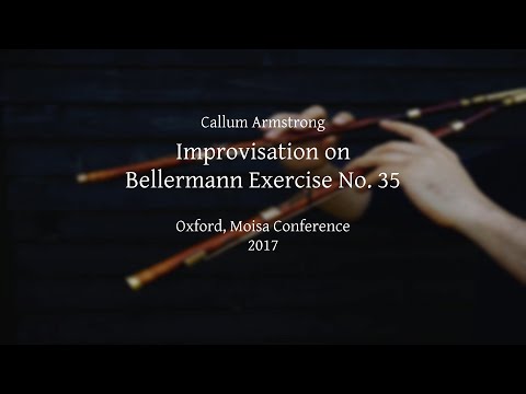 Callum Armstrong - Aulos Improvisation on Bellermann Exercise No. 35