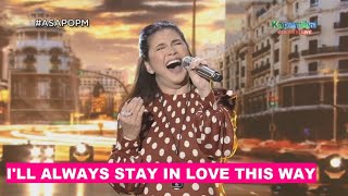 Regine Velasquez - I&#39;ll Always Stay In Love This Way | ASAP Natin &#39;To