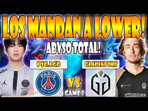 PSG.LGD VS GLADIATORS BO2[GAME 2] NOTHINGTOSAY VS CCNC - THE LIMA MAJOR 2023 - DOTA 2