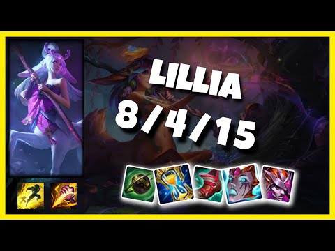 Lillia vs Udyr KOREAN Challenger JUNGLE (8/4/15) - v11.2