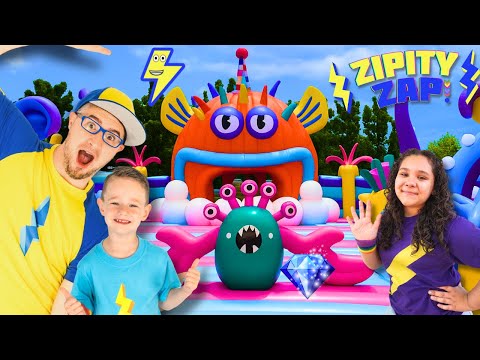 We Explored The World's Biggest Bounce House...and Became Superheroes!