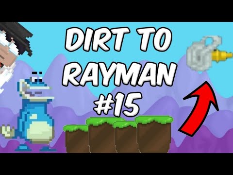 MAKING FIRE HOSE! | #15 DIRT TO RAYMAN | Growtopia