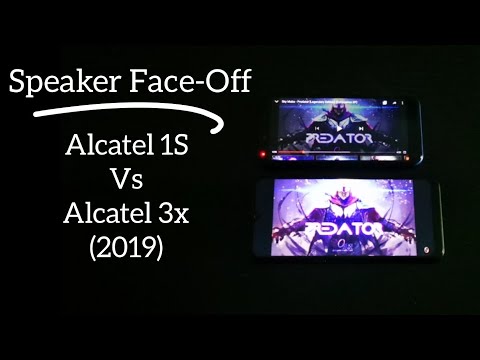 Speaker Face-Off : Alcatel 1S vs Alcatel 3x (2019)