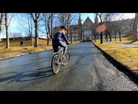 Trondheim bike ride from Moholt to Jonsvatnet and Bratsberg