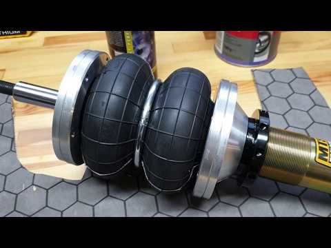 How to install, glue and seal air-RIDE cushions on the thread - by airRIDE-System.pl