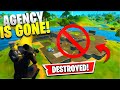 We DESTROYED THE ENTIRE AGENCY - Fortnite Battle Royale