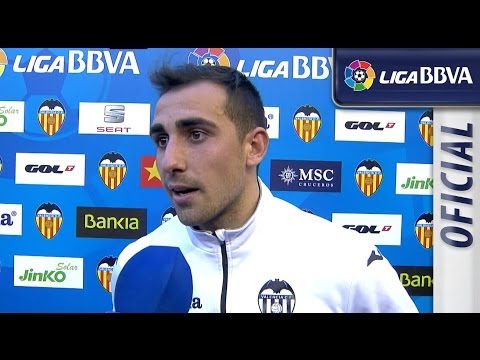 Entrevista a Alcácer tras el Valencia CF (5-0) Real Betis - HD