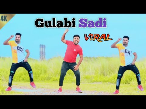 #GulabiSadi  Dance Cover  New Marathi SongSanju Rathod, Prajakta Ghag GB DANCE katlapur 7