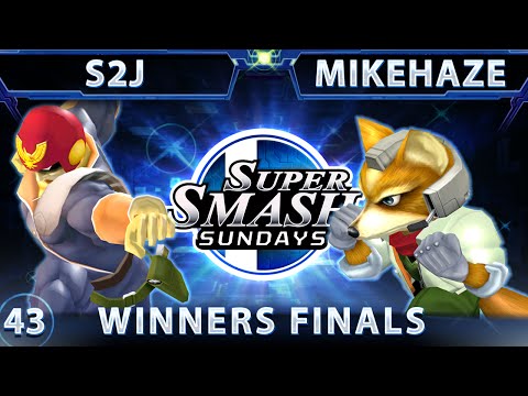 SSS 43 - MIOM S2J (Falcon) Vs. Amino MikeHaze (Fox) SSBM Winners Finals - Smash Melee