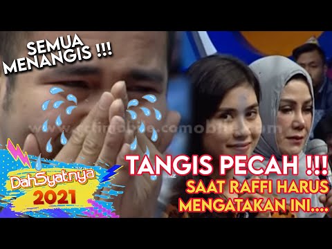 TANGIS PECAH !!!! Saat Raffi Ahmad Mengatakan Hal Ini... | DAHSYAT