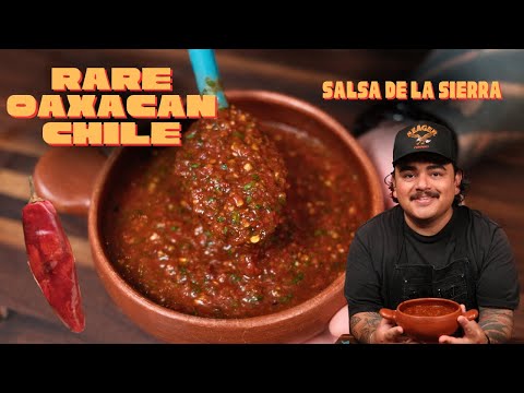 Salsa de la Sierra Recipe | Rare Oaxacan Chile de Onza