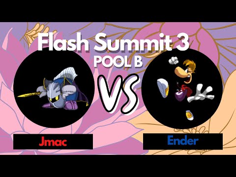 Flash Summit 3: Pool B - Jmac (Meta Knight) vs Ender (Rayman)