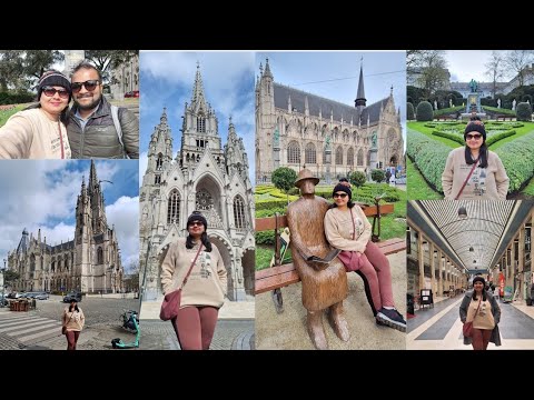 🇧🇪Antwerp to Brussels Central🚆/Galerie Ravenstein🏢/Notre Dame de Victoires💒/Notre Dame de Læken⛪️