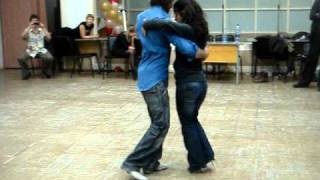 Leandro Furlan and Gaia Pisauro. Volcadas