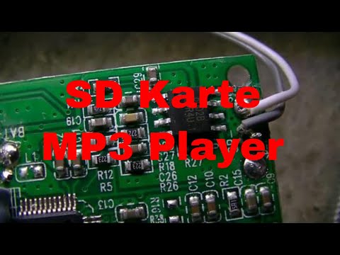 SD Karten Player mit UKW Radio Chips anschauen - eflose #709
