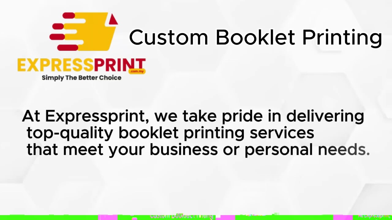 Booklet Printing | Express Print