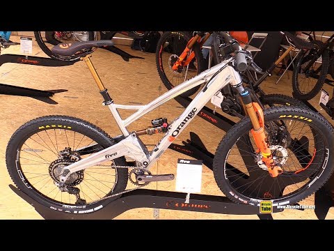 2019 Orange Bikes Five XTR Mountain Bike - Walkaround - 2018 Eurobike