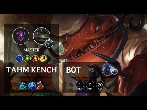 Tahm Kench Bot vs Aphelios - EUW Master Patch 11.14