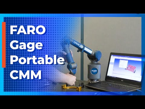 The FARO Gage FaroArm: As accurate as a fixed CMM, faster than hand tools