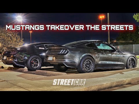 Battle of the FASTEST Twin Turbo Mustangs!!!