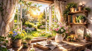 Open Window in Bloom 🌿 Soft Birdsong for Calm Work and Quiet Moments