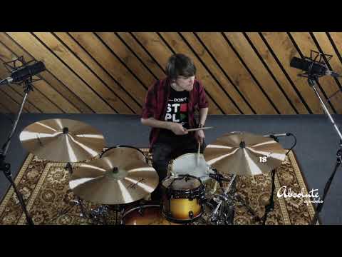 18" Absolute Cymbals Traditional Thin Crash - 1311 grams