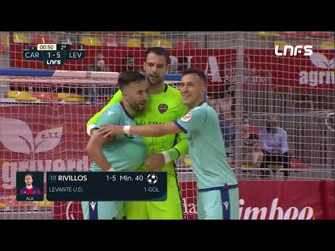 Gol Rivillos (1-5) Jimbee Cartagena - Levante UD FS. Play Off, 1/4, J1. LNFS