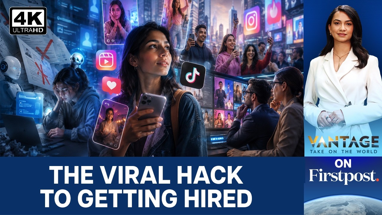 Why Gen Z Is Turning To TikTok And Instagram Reels For Jobs | Vantage on Firstpost | 4K