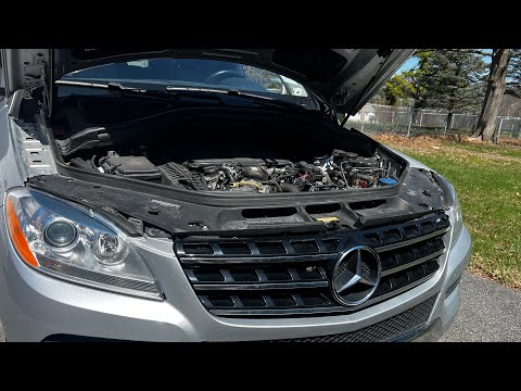 2015 Mercedes Benz ML350 (M276) Spark Plugs Replacement