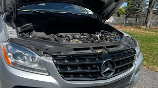 2015 Mercedes Benz ML350 (M276) Spark Plugs Replacement
