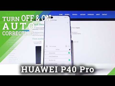 How to Turn On Autocorrection in HUAWEI P40 Pro – Find SwiftKey