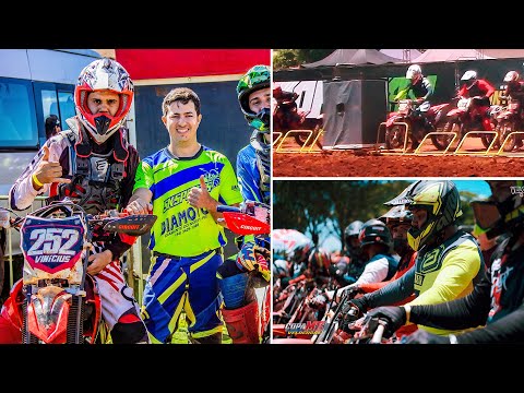 Piloto Vinícius Fernandes n°252 Larga Mal e Vence a Corrida da Amador 230cc  - COPA MS DE VELOCROSS