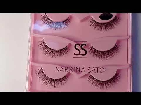 CARTELA CÍLIOS POSTIÇOS GATINHO 6D 3 PARES SABRINA SATO