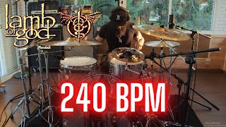 LAMB OF GOD - GUILTY | DRUM COVER (240 BPM)