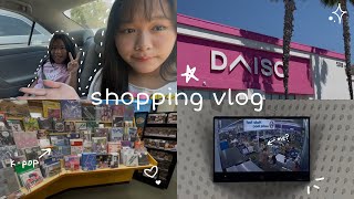 SHOPPING VLOGG!! {daiso, burlington, mall, and more!!}