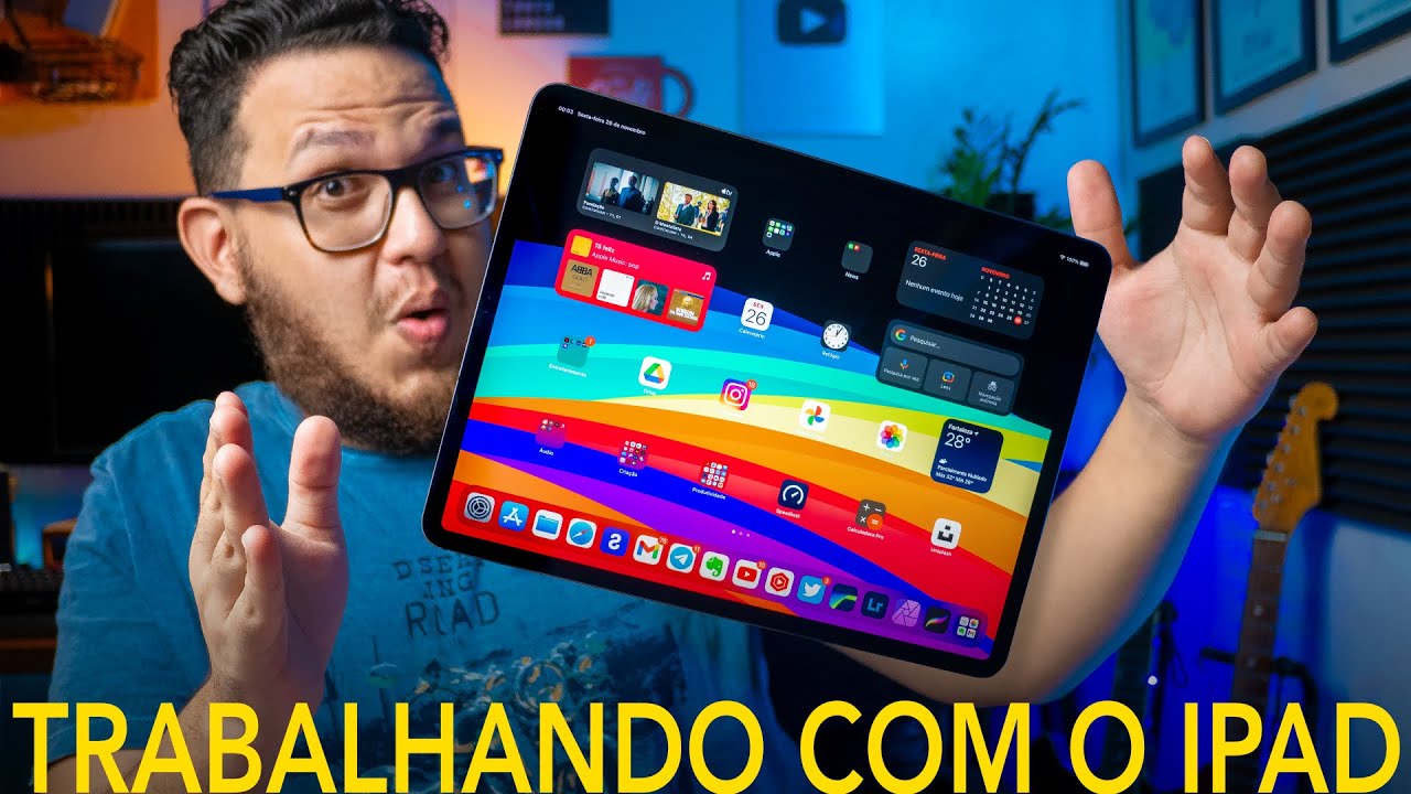 TROQUEI MEU NOTEBOOK PELO IPAD!!! / Trabalhando no iPad