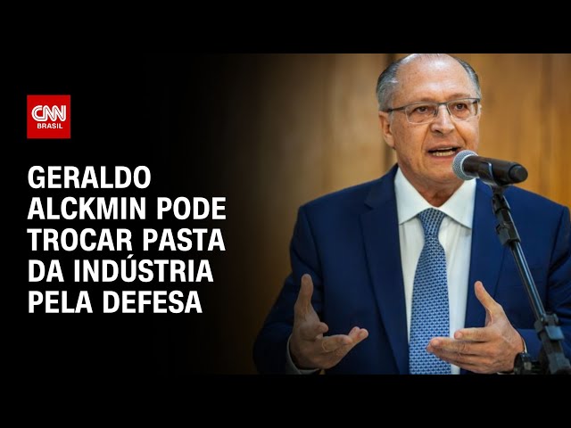 Geraldo Alckmin pode trocar pasta da Indústria pela Defesa | CNN NOVO DIA