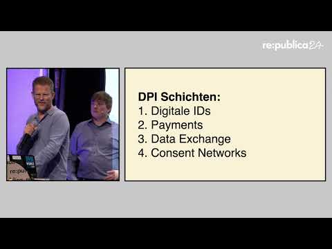 re:publica 2024: Digital Public Infrastructure: offene Zukunft oder Überwachungs-Dystopie?