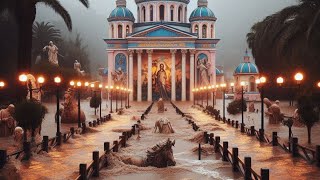 Download lagu Watery abyss in Greece! Storm 'Adele' devastates Attica mp3