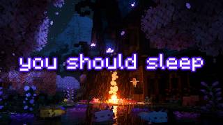 staying up late again?.. (minecraft music w/ soft rain)