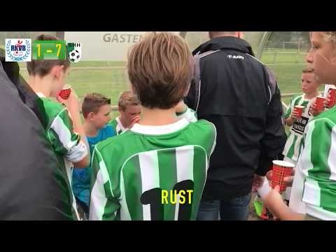 9 september 2017, bekerwedstrijd RKVB JO13-1/ SHHJO13-1G.