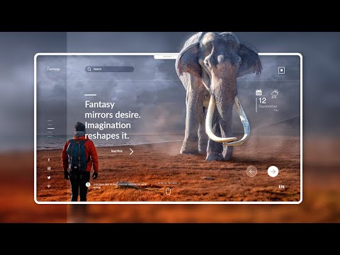 Web Design In Adobe XD | How To Make Website UI Design Using Adobe XD