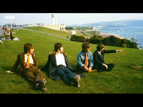 Beatles Artwork Plymouth Hoe | BBC Spotlight