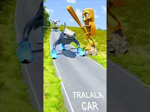 Weird Italian Characters VS Tung Tung Tung Sahur Challenge with Brainrot Animals - BeamNG.Drive