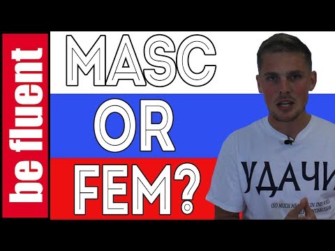 Nouns Ending with a Soft Sign. What's Their Gender?