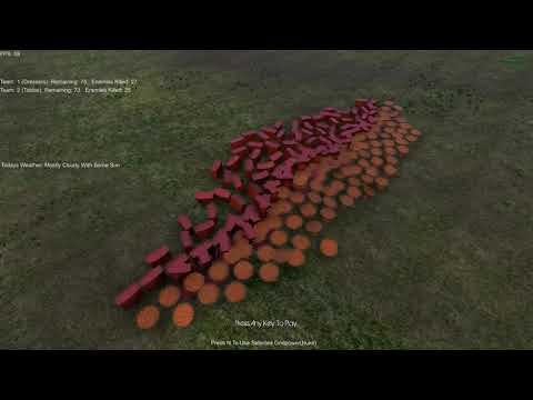 100 Tables VS 100 Dressers Ultimate Epic Battle Simulator