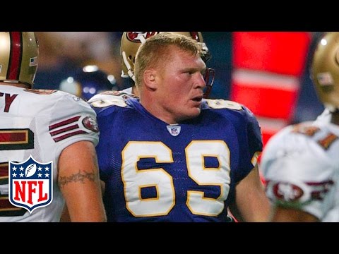 WATCH: NFL Meets WWE–‘Highlights’ Of Brock Lesnar’s NFL ‘Career’