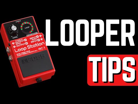 How To Use A Loop Pedal On Electric Guitar | Looper Guitar ...
