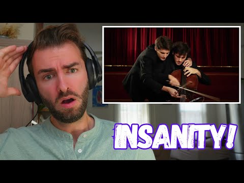 First Reaction | 2CELLOS on 1 cello! Every Teardrop Is a Waterfall - Coldplay |